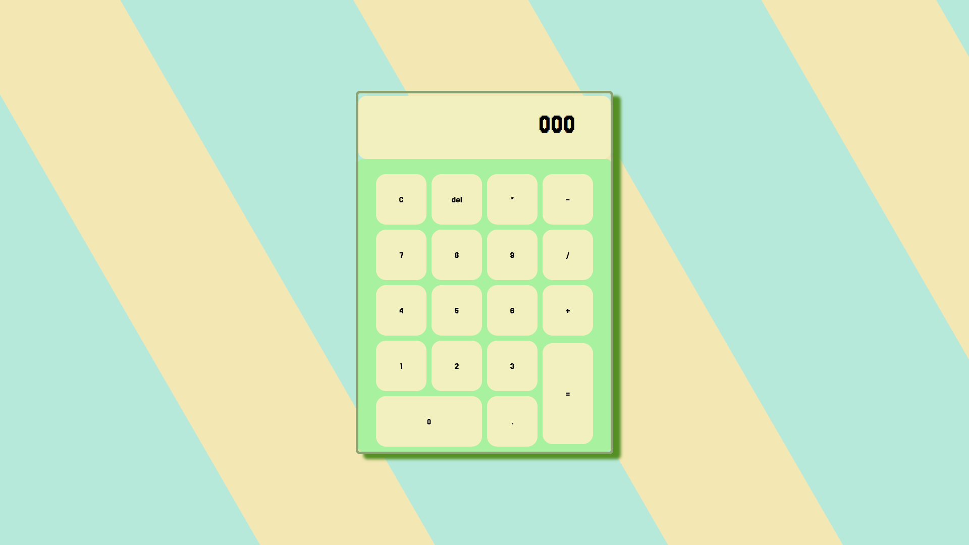A webpage calculator.